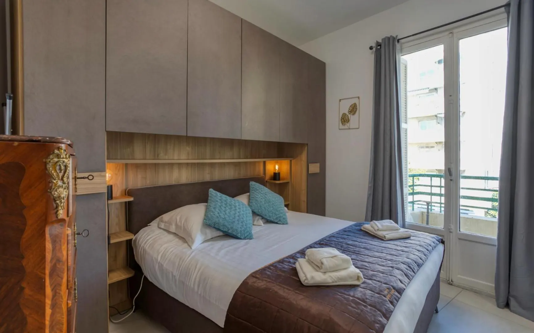 #35 Suite Promenade Vue Mer Proche Aeroport Balcon &Ac Nice France