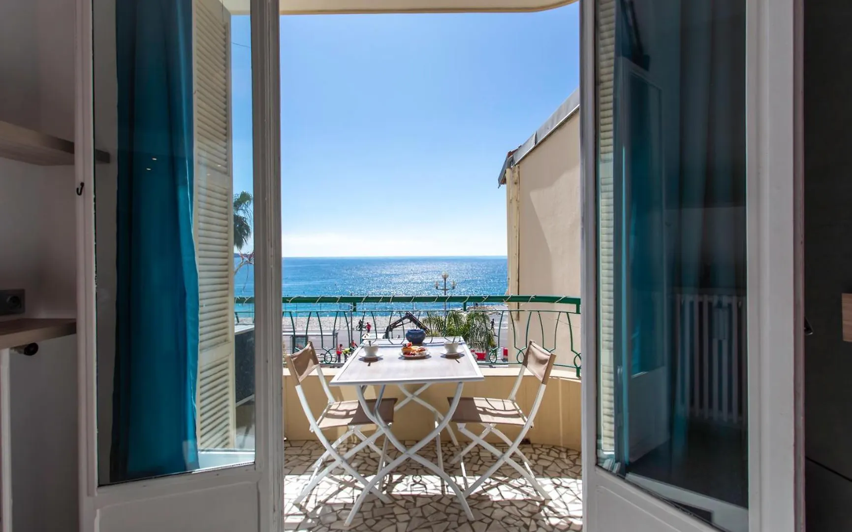 #35 Suite Promenade Vue Mer Proche Aeroport Balcon &Ac Nice